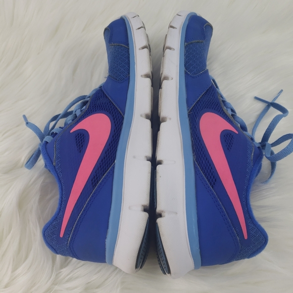 Nike Women's Flex Experience RN 3 652853-401 Blue Pink Running Shoes Size 7.5 - Picture 7 of 13